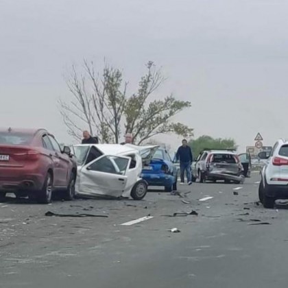 Два пътни инцидента са станали днес на автомагистрала Тракия Само преди