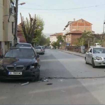 Четири автомобила са били пометени в Благоевград Инцидентът стана в