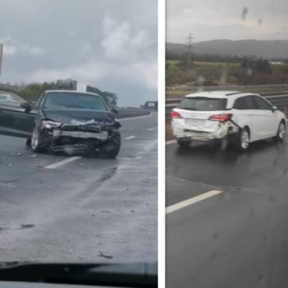 Катастрофа стана днес на автомагистрала Тракия Инцидентът е на 25