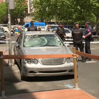 Органите на реда в Мадрид задържаха двама заподозрени прегазили с колата