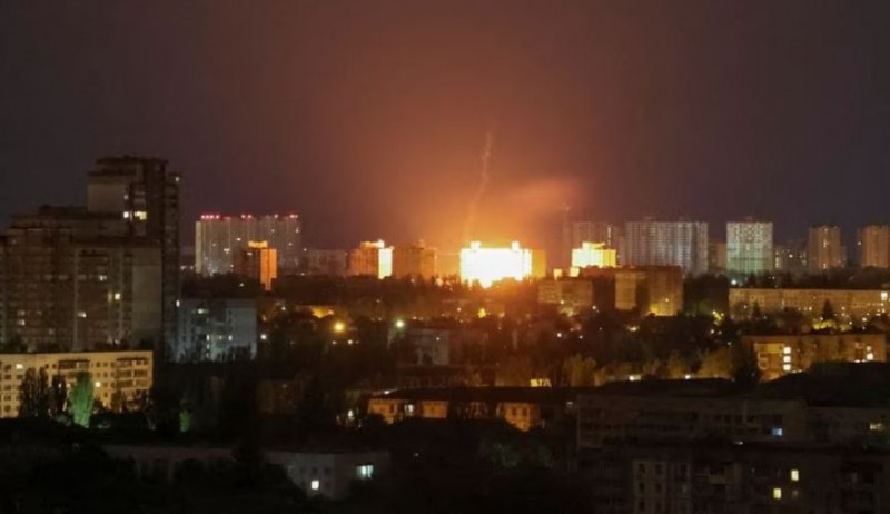 Най-малко петима души са били ранени при руските удари срещу