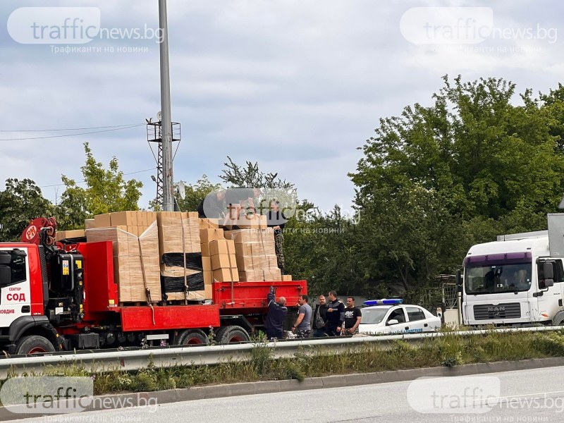 Акция! Много полицаи на булевард в Пловдив СНИМКА