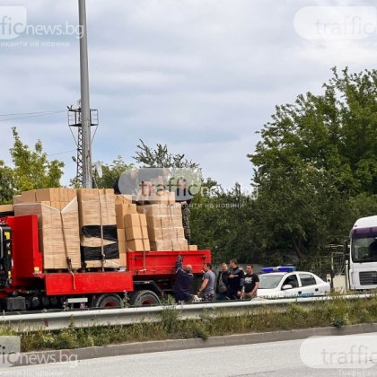 Акция! Много полицаи на булевард в Пловдив СНИМКА