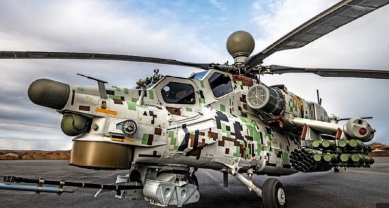  Хеликоптер Ми-28 катастрофира днес по време на учебно тренировъчен полет