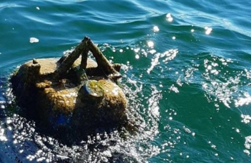 Откриха плаваща мина в Черно море