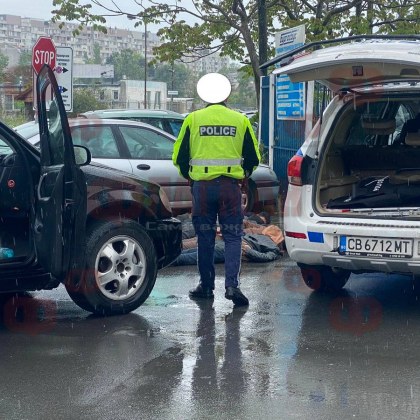 Десетки полицаи издирваха в дъждовния съботен следобед шофьор на джип