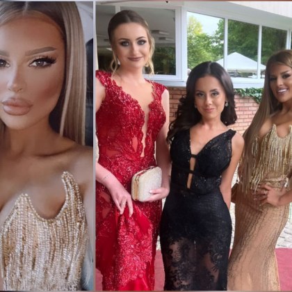 Младата поп фолк сензация привлече погледите с уникална рокля  Даниела Пирянкова