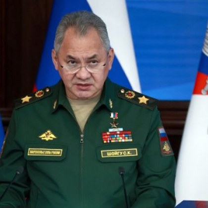 Руският министър на отбраната Сергей Шойгу заяви днес че Западът