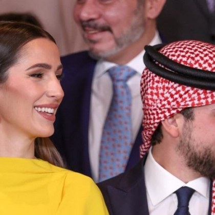 28 годишният престолонаследник принц Хюсеин на Йордания и неговата 28 годишна годеница