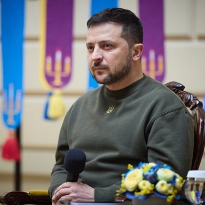 Президентът на Украйна Володимир Зеленски заяви днес че разбира че