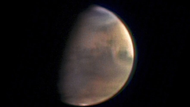 Първото предаване на живо от Марс: Как наистина изглежда планетата ВИДЕО