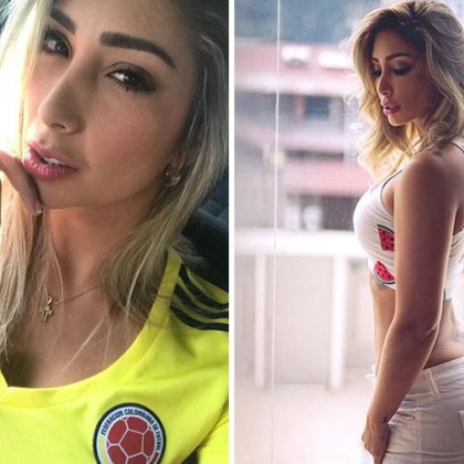 Сексапилната колумбийка Синди Алварес Гарсия отново разгорещи социалната мрежа Instagram Манекенката