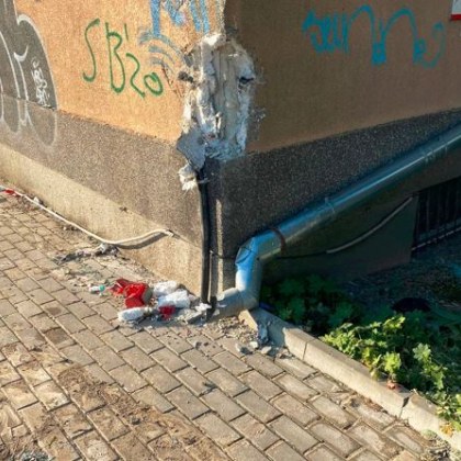 Лек автомобил е направил зрелищна каскада на бул Васил Левски