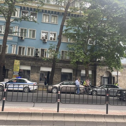 Верижна катастрофа на централен булевард в Пловдив