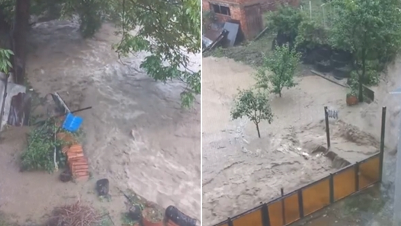 Водно бедствие и в Етрополе! Отнесени са мостове, наводнени са къщи ВИДЕО+СНИМКИ