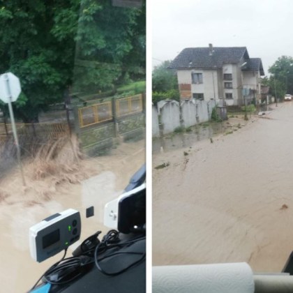 Обилни валежи връхлетяха Северозападна България Дъждовете са наводнили много улици