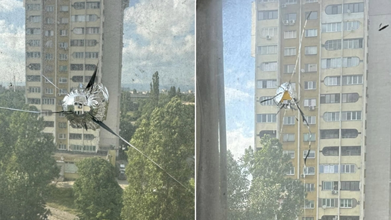 Неизвестен стреля по прозорци на жилищен блок в столицата СНИМКИ