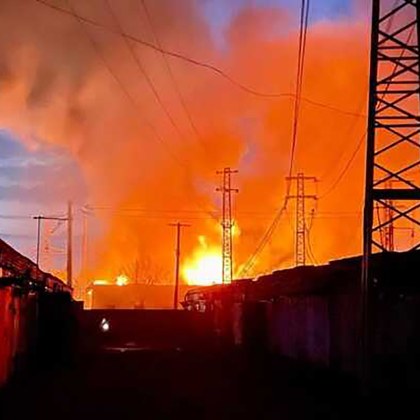 Експлозии разтърсиха Киев и Западна Украйна снощи В районите са