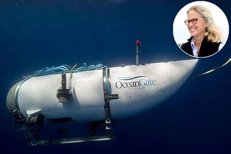 Съпругата на собственика на изчезналата подводница е потомък на двойка, загинала на Титаник