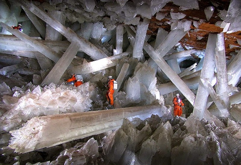 Гигантската кристална пещера - истинско природно чудо СНИМКИ