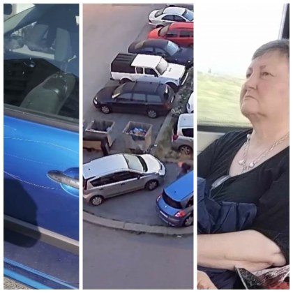 Тази жена драска много коли да знаете Ако колата ви