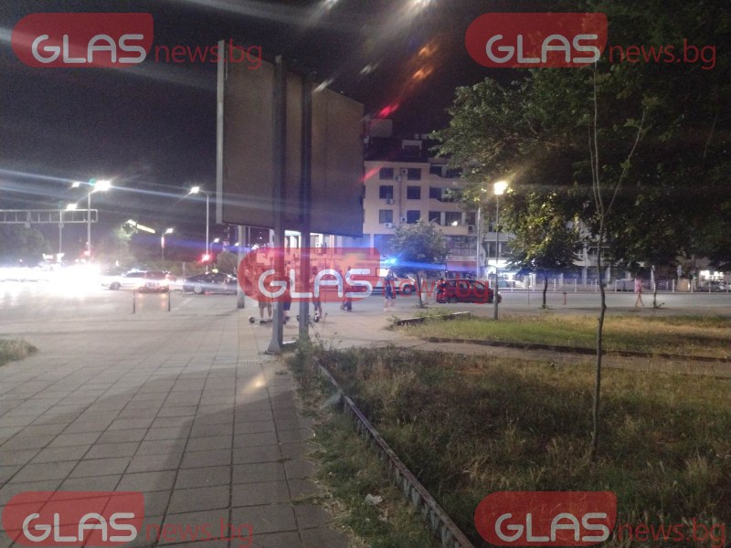 Тежка катастрофа в Пловдив! Полиция и линейка са на място, има ранена жена СНИМКИ