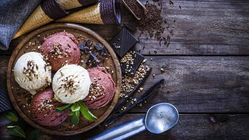 Как да си направим сладолед с бисквити вкъщи