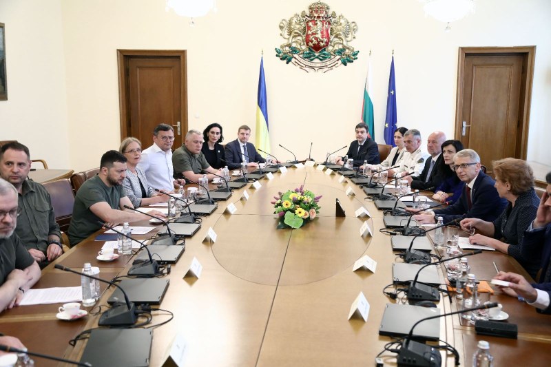 Започна срещата на делегациите на Украйна и България в МС