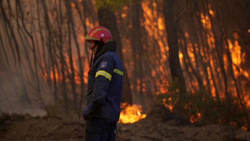Висок риск от пожари в цяла Гърция