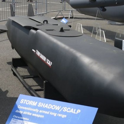 Една от ракетите Storm Shadow предадена на военните на Украйна