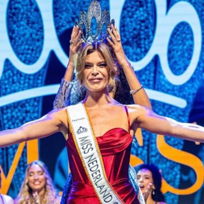 Транссексуална жена е коронована за първи път за Мис Нидерландия