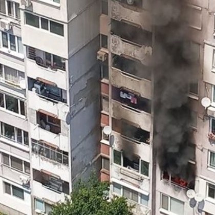 Пожар е избухнал в София За това алармират граждани във