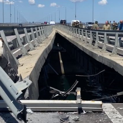 Средствата за възстановяване на Кримския мост се очаква да бъдат