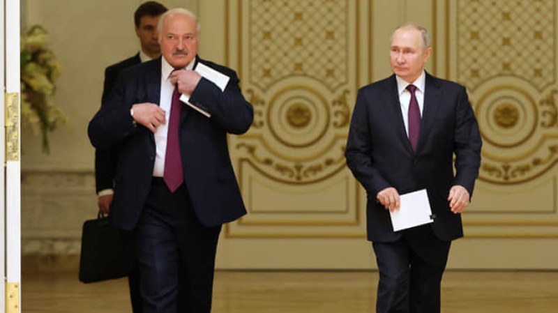 Путин и Лукашенко провеждат среща в Санкт Петербург