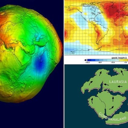 В Индийския океан има гравитационна дупка — място където гравитационното
