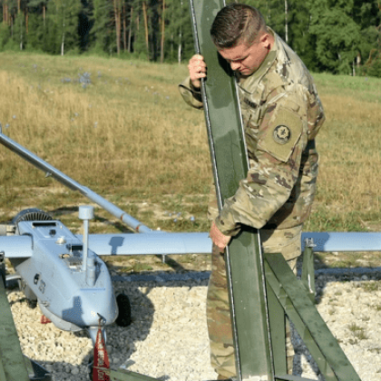 Американски дрон се разби в Полша по време на тренировка  Военен