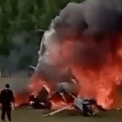 В Русия в Алтайския край стана самолетна катастрофа  Хеликоптер Ми 8 се
