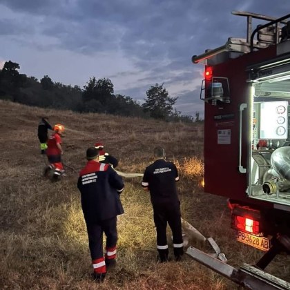 Пожар избухна снощи в борова гора край първомайското село Искра