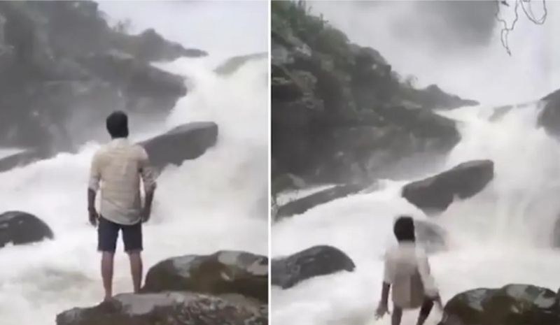 Инфлуенсър падна във водопад по време на живо излъчване, загина ВИДЕО