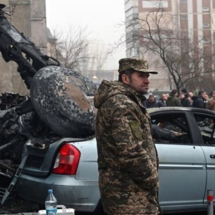 Смъртта на украинското ръководство на МВР: Откриха виновните за самолетната катастрофа ВИДЕО