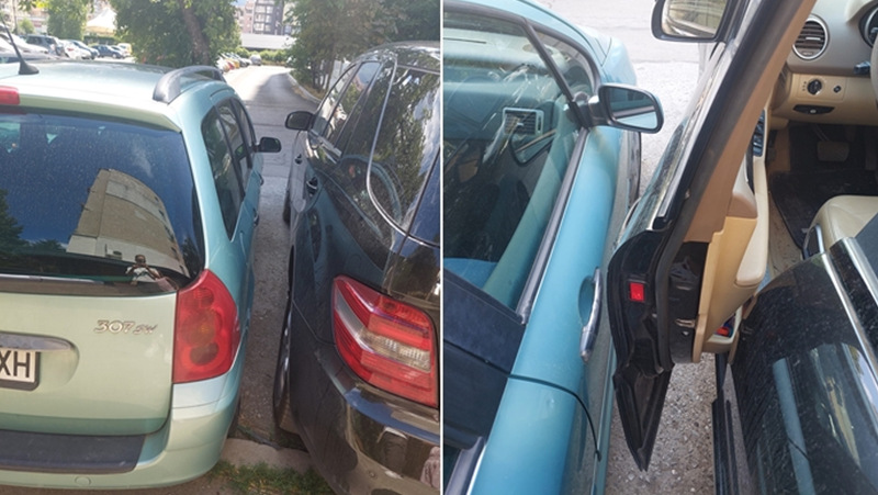 Безумно паркиране възмути столичанка: Следващият път ще сезирам МВР СНИМКИ