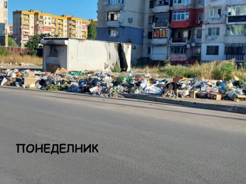 След извозване на 19 т боклук от Столипиново - ново сметище за часове  СНИМКИ