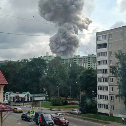 Мощен взрив избухна в завод край Москва, десетки са ранени