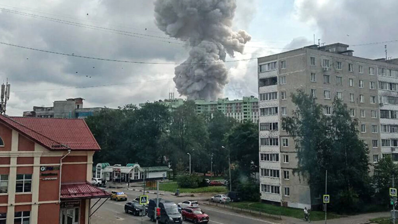 Мощен взрив избухна в завод край Москва, десетки са ранени