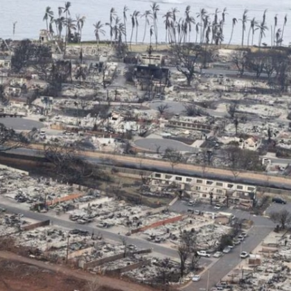 Продължава да расте броят на жертвите при пожара на хавайския остров