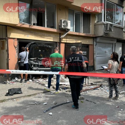 МВР Пловдив с първа информация за взрива на ул Михаил Такев