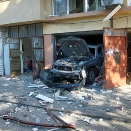 Първи снимки от взрива в Пловдив разпространени от Регионална дирекция