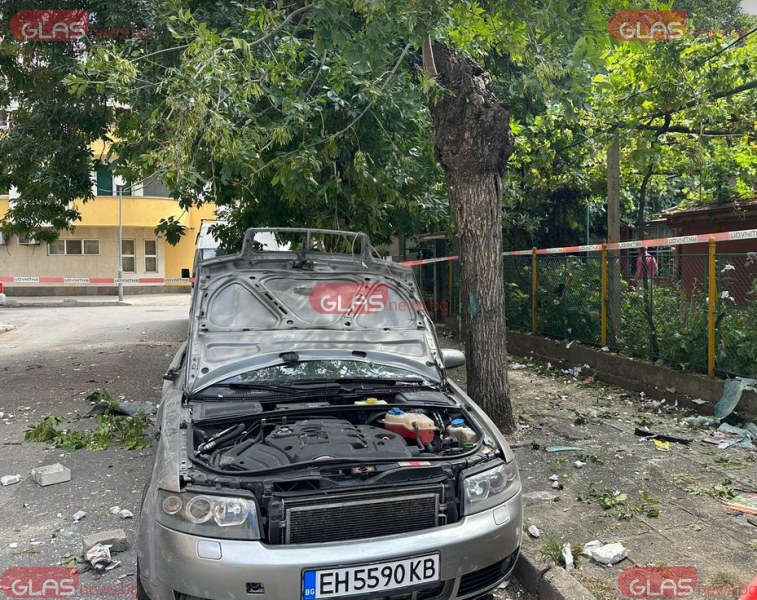 Първи СНИМКИ показват експлозията в Пловдив