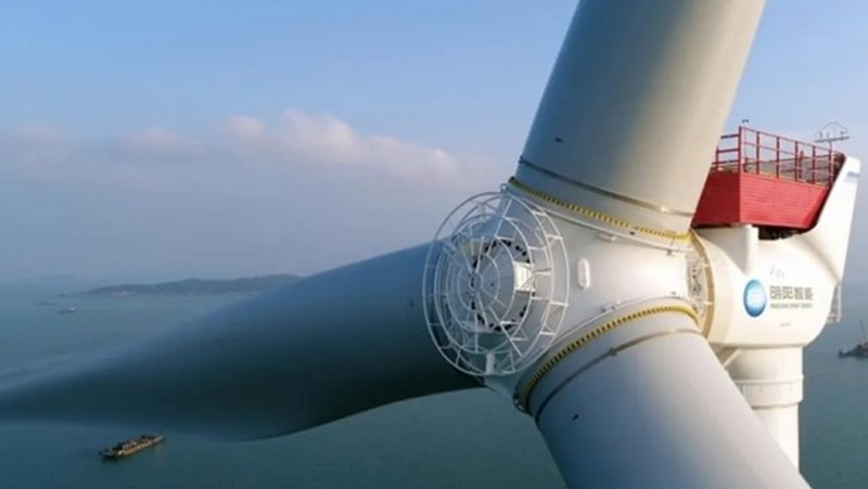 Най-голямата вятърна турбина в света се намира в добре позната