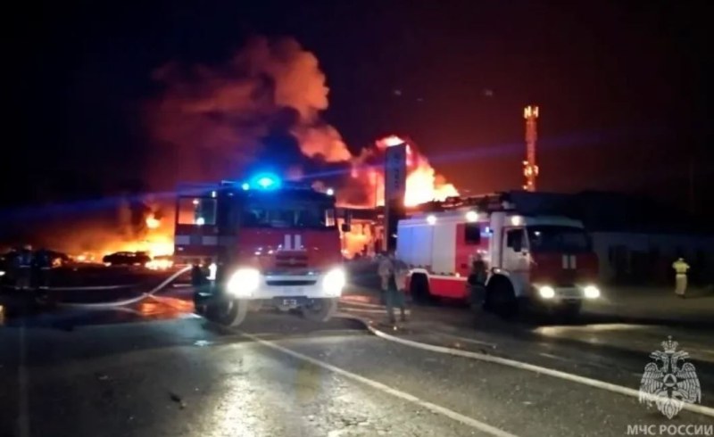 27 души загинаха при взрив на бензиностанция в Русия